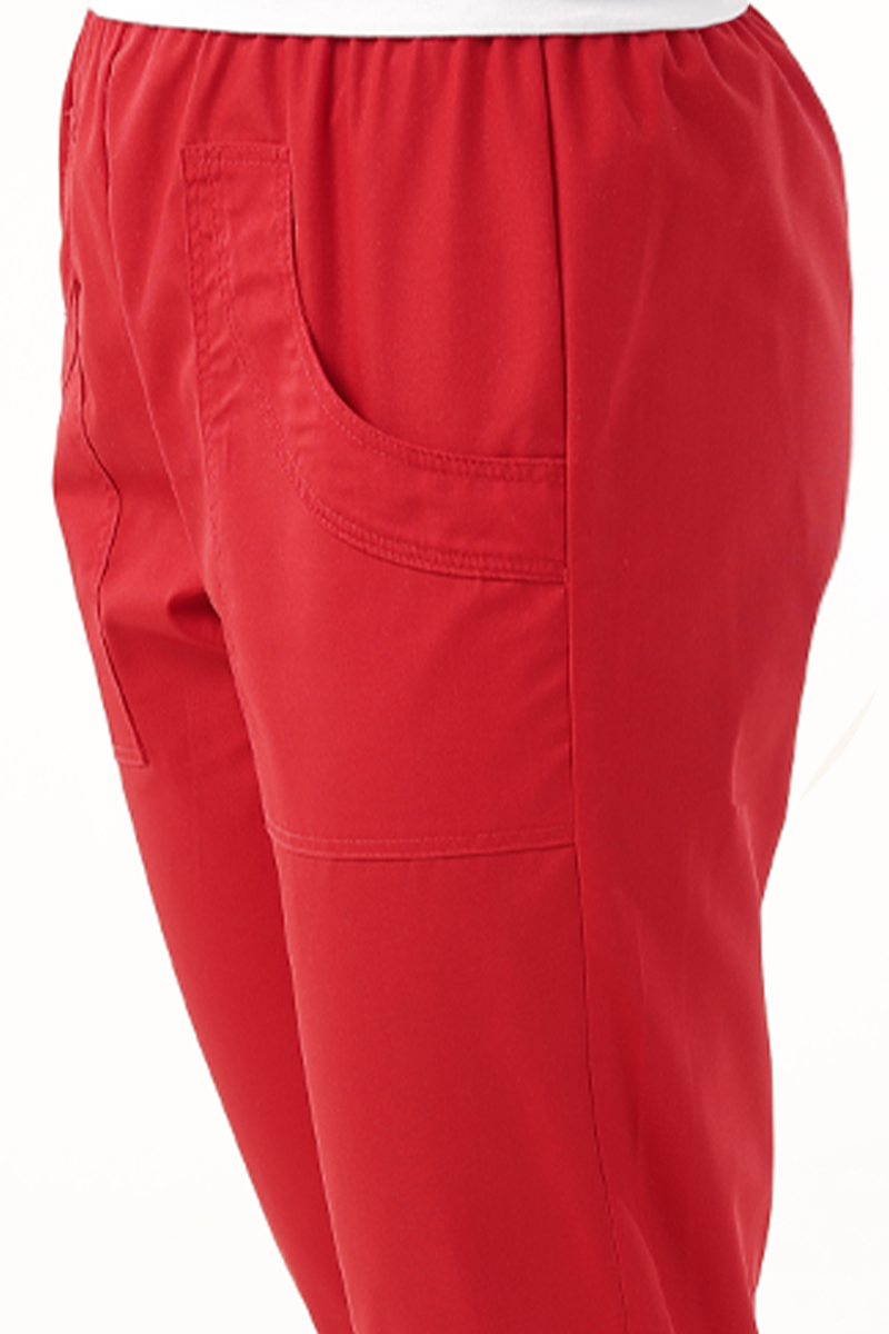 Pantalone  Sanitario donna rosso - misto cot./pol. - immagine 2