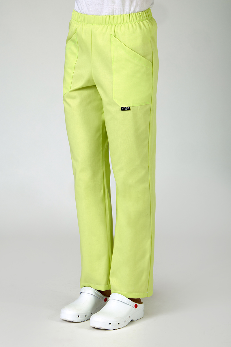 Pantalone Sanitario unisex verde acido - immagine 2