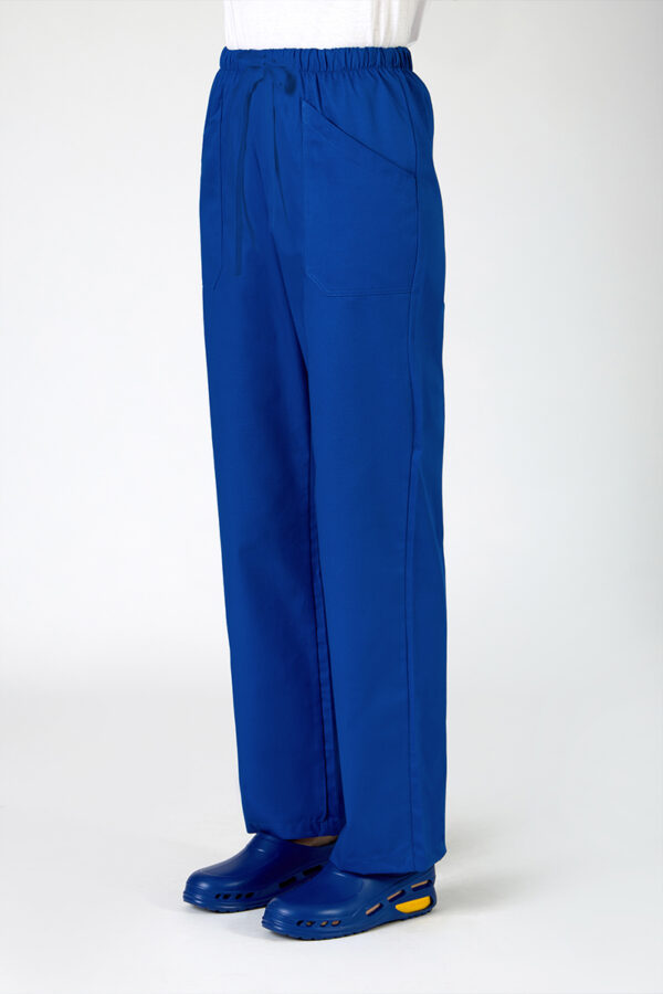 Pantalone  Sanitario unisex con coulisse bluette