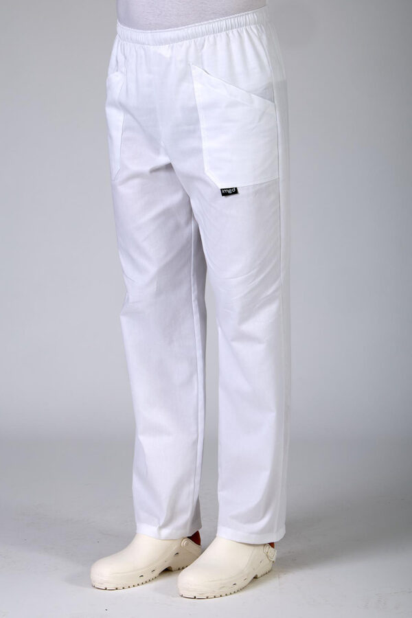 Pantalone  Sanitario unisex bianco