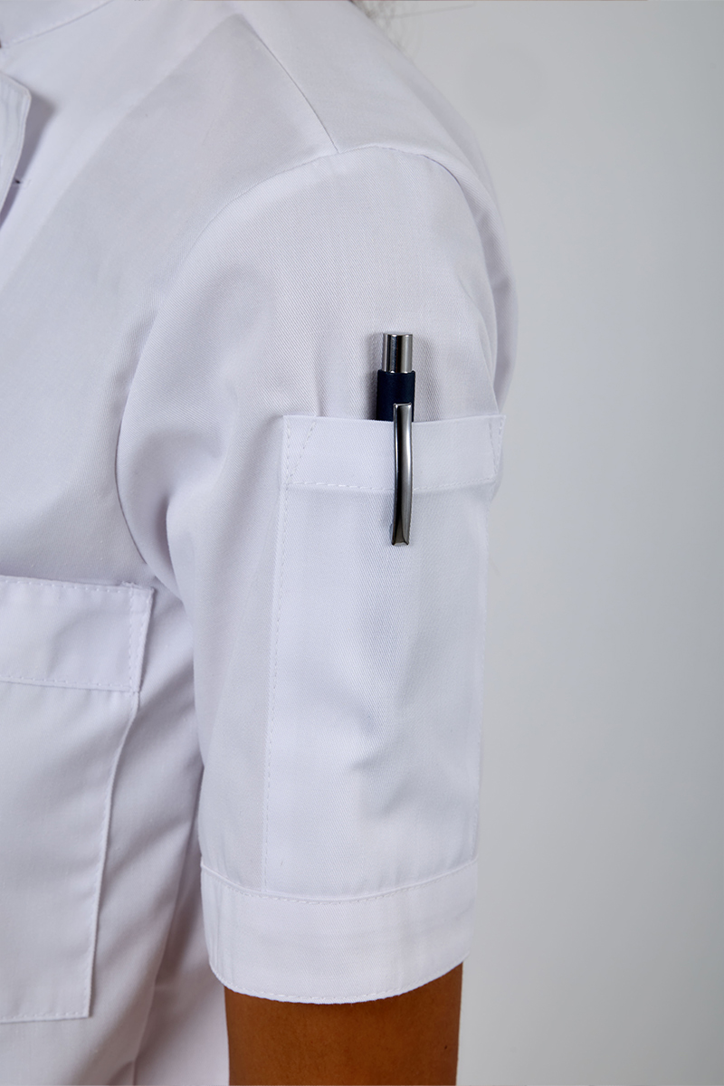 Giacca cuoco unisex con taschini bianca - immagine 4