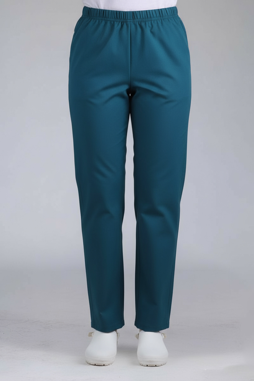 Pantalone Sanitario unisex a sigaretta petrolio