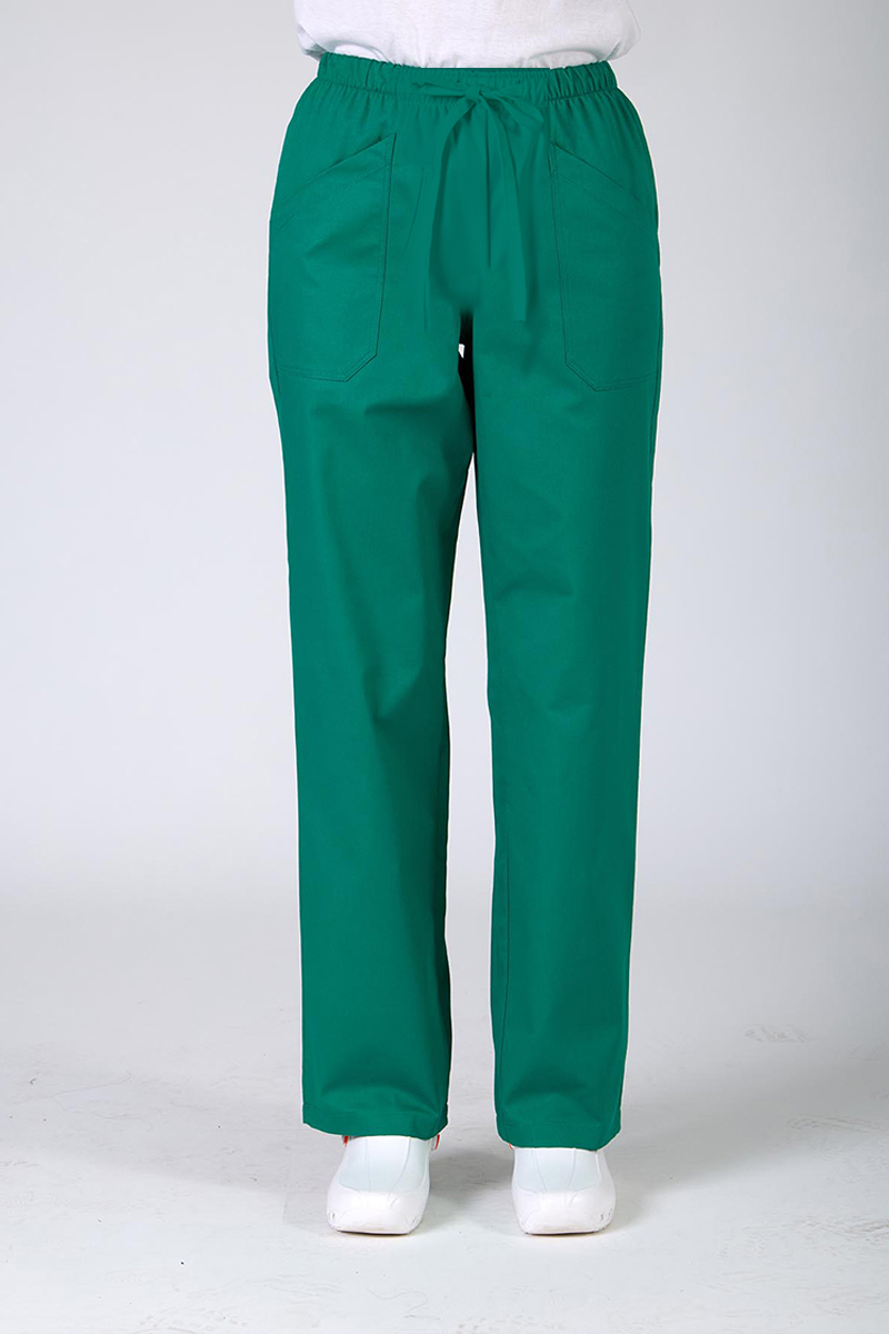 Pantalone Sanitario unisex con coulisse verde chirurgico